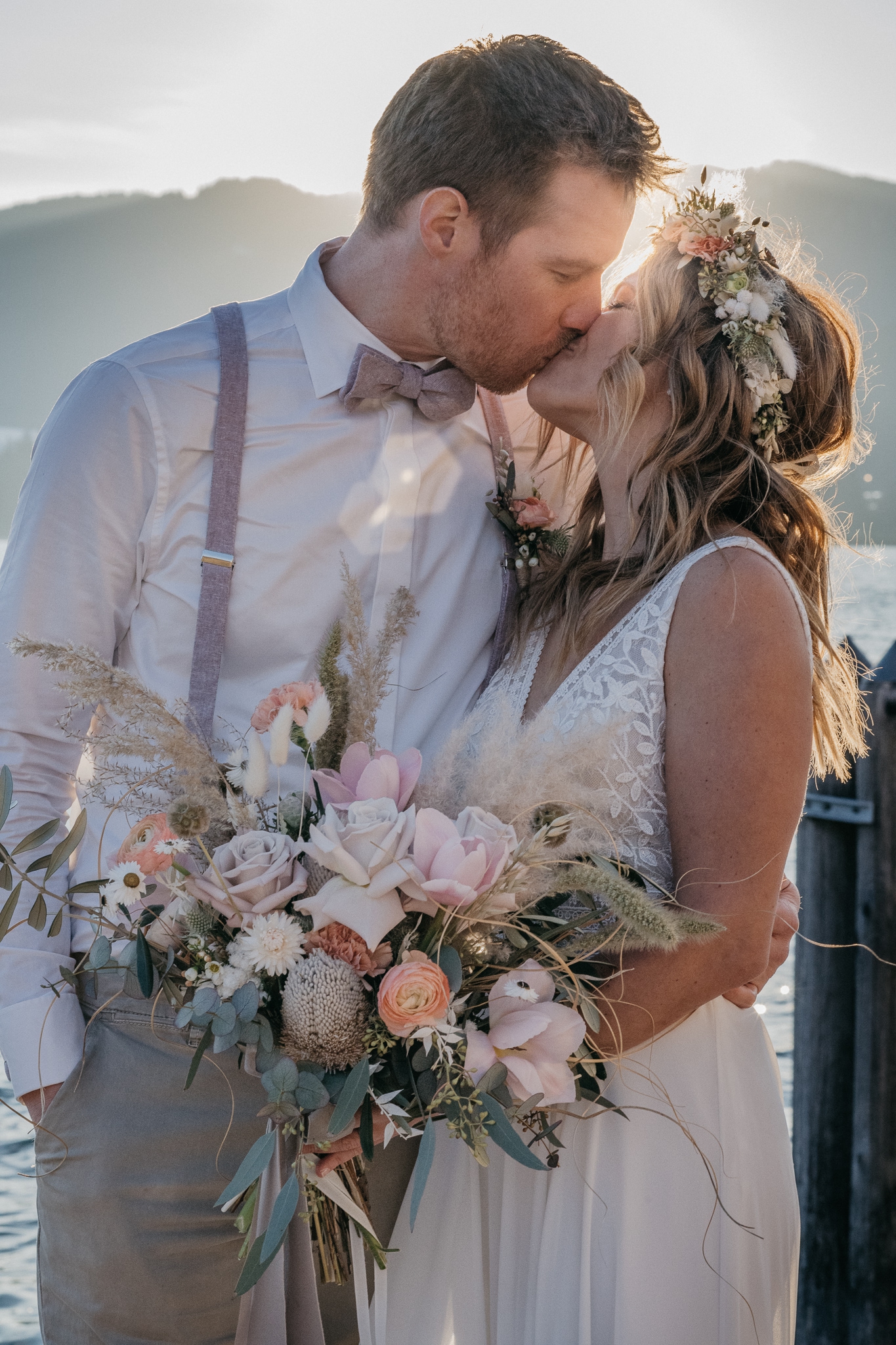 Hochzeitsfotografin München - Freie Trauung - Berghochzeit